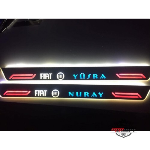 İsme Özel Işıklı Kapı Eşiği